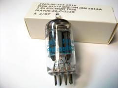 SLEEVE OF 5 NOS JAN 5814A / 12AU7A TUBES