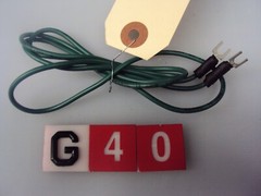 Universal Turntable Replacement Ground Wire. 40 Inches. Will Work On Many Brands