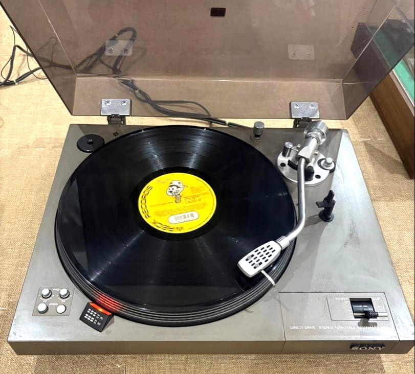 SONY PS-3750 Direct Drive Turntable Magnedisk Servo Low Wow High SN Fully Works