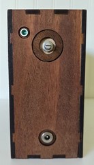 THE ORIGINAL Model Boombox Dribble Wood Laser Engraved by Jake Mize