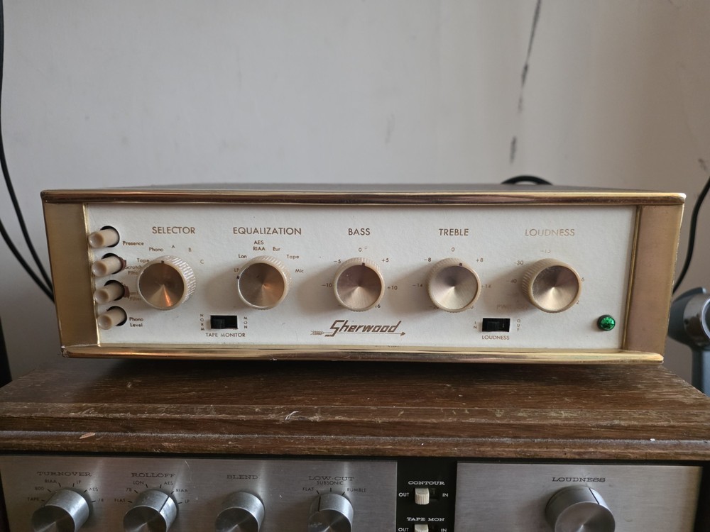 Sherwood S-1000II Mono Tube Integrated Amplifier 1950s 1960s