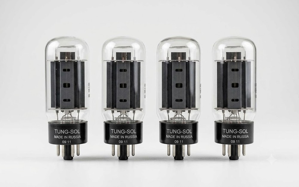 New Tung-Sol Matched Quad(4) 6L6GC STR Tubes-Valves Tested Highest Quality Tone