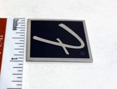 Fender Amp or Case Logo Badge Custom Made Aluminum