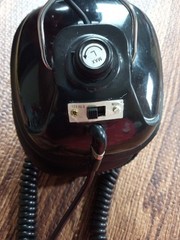 Vintage CALRAD Over Ear Black Stereo Mono Headphones Dual Controls Model 15-135A