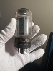 vintage Fender RCA Sylvania guitar amp tubes lot rare untested