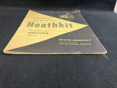 1956 HEATHKIT W-5M WILLIAMSON TYPE AMPLIFIER ASSEMBLY INSTRUCTIONS &FOLDOUT DIAG