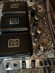 VINTAGE MCINTOSH MC275 STEREO TUBE AMPLIFIER with 9 pics kt88
