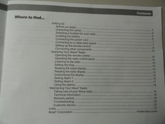 Bose Wave Radio – Owners Guide User Manual Original Instruction Booklet