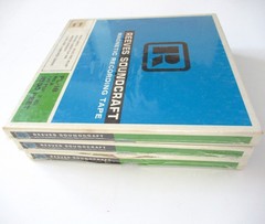 (3) Vintage Reeves Soundcraft PL-18 Reel To Reel Tapes 7″ 1800 Ft New NOS Sealed