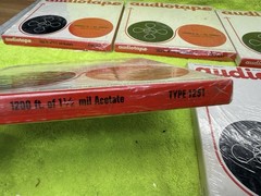 5 X Audiotape Formula 10 All Purpose Splice Free 1200 Feet Type 1251 Brand New🔥