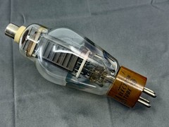 (1) RCA 812A Transmitting Tube Micanol Base Graphite Plate Tests NOS TV-7B/U