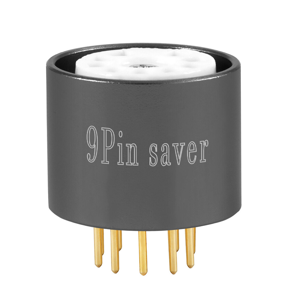 9Pin Socket Saver ECC83 12AX7 ECC82 12AU7 ECC81 12AT7 7025 CV4003 5814 5751 1pc