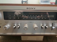 Sony STR-6045 wood cabinet AM/FM Stereo Receiver 1971 Vintage Serviced See Video