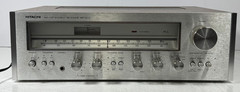 VTG Hitachi SR-503 AM/FM Stereo Receiver Wood Case PARTS/REPAIR Left Channel Out