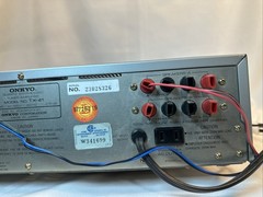 Vintage Onkyo TX-41 Stereo Receiver Quartz Synthesized Tuner Amplifier AM/FM