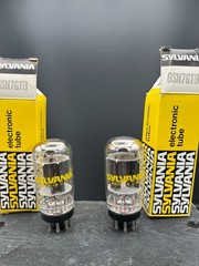 Sylvania 6SN7GTB NOS/NIB vacuum tubes matched & guaranteed identical codes