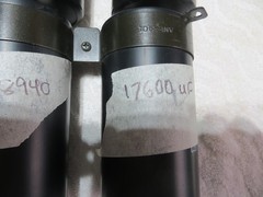 PIONEER SX-1250 STEREO RECEIVER MAIN ELECTROLYTIC FILTER CAPACITORS