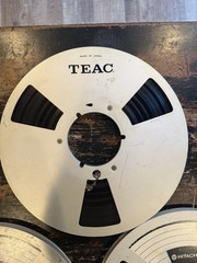 10 1/2” Metal Tape Reel 3 Window Hitachi TEAC 4 Full Pink Floyd 5 Lot
