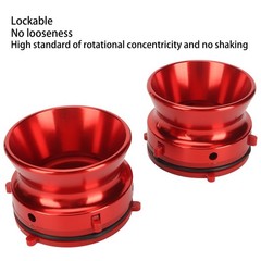 1 Pair NAB Hub Adapters Professional Polished Aluminum Reel To Reel Tape Opener