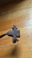 Vintage Tube Radio 2-Pin Power Cord Brown Original 125V