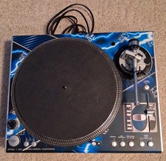 Stanton STR8-100 Professional DJ Digital Turntable w/ Power Cord & Travel Case