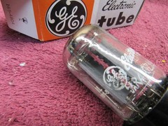 (1) GE GENERAL ELECTRIC LABEL MULLARD 5AR4 GZ34 Vacuum Tube GREAT BRITAIN