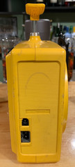 1970’s Panasonic Dynamite Plunger Portable Yellow 8 Track Player No Cord RQ-830S