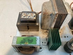 Vintage Tube Amplifier Power Supply Chassis Transformers 1950s 1960s Project