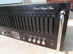 ADC Sound Shaper Two 2 Vintage Stereo Equalizer 12 Band X2 EQ Parts Repair AS-IS