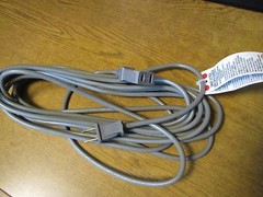 20′ Generic Replacement Power Cord Reel to Reel 2 Prong “AC POWER IN” TEAC A-