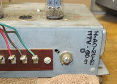 Vintage Hammond 6V6 Tube Amplifier. #5