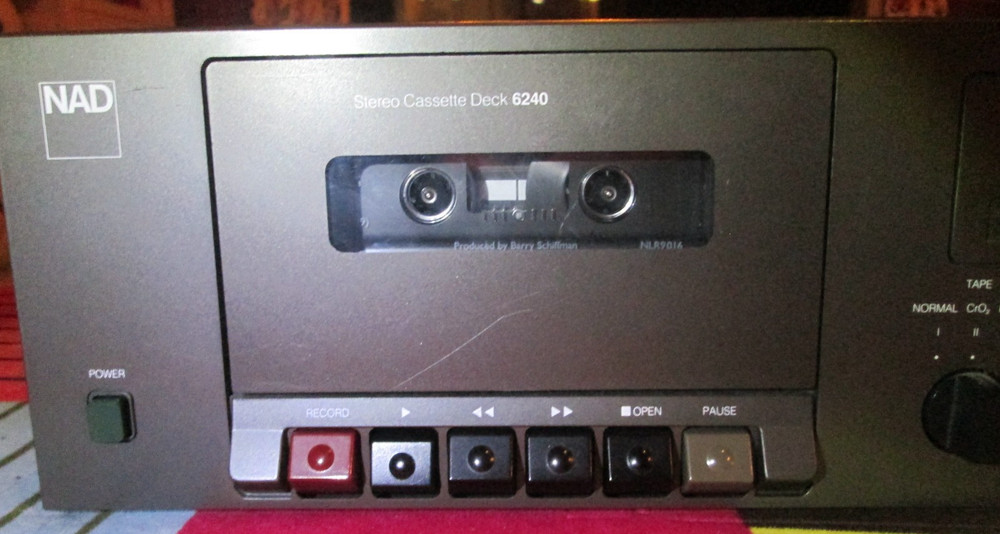 NAD 6240 Stereo Cassette Deck Tested Used