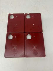 Set 4 Vtg Fidelipac Automatic Audio Tape Cartridges Master Cart Type AA 44′