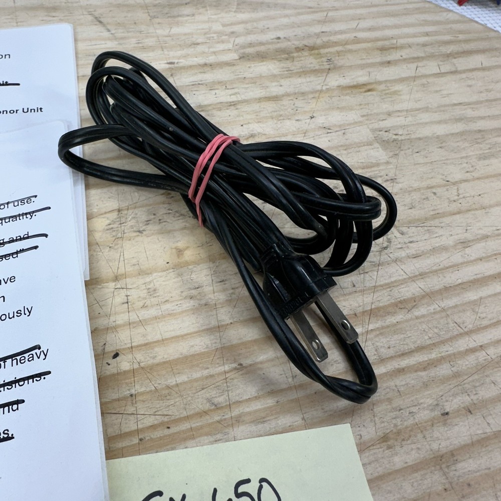 Pioneer SX 650 Receiver Parts – Power Cable