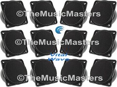 12 Pack 2.5″ inch Flush Mount Super Mini Horn Tweeters Speakers Car Home Audio