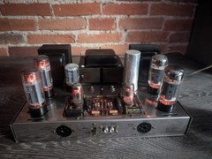 Dynaco ST-70 Dynakit Stereo 70 Tube Amplifier with Cage Vintage