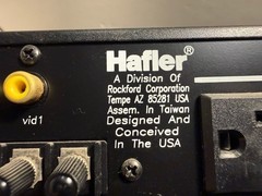 Hafler Series 945 Lateral Mosfet Stereo/Mono Block Pre Amp Tuner USA VG