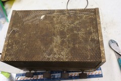Vintage Realistic Tube Power Amplifier. Carnival series style. Untested for part