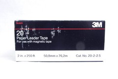 3M Scotch 20 Paper Leader Tape, 2 inch x 250ft – New Old Stock, Free Shipping