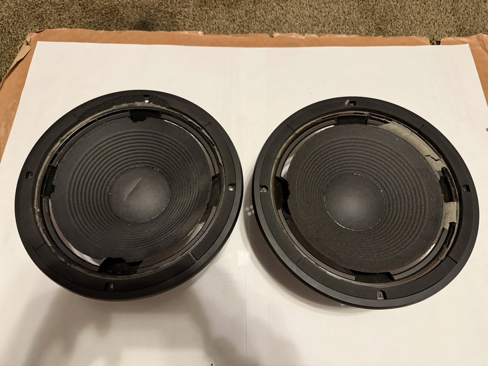 JBL (2) 127H-1,,,10” Woofers, Both Need Rebuilt, Parts, Repair, Restore Only