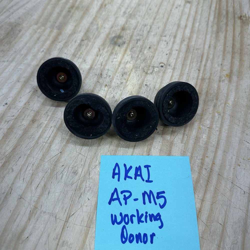 AKAI AP-M5 Turntable Parts – Feet Pads Legs