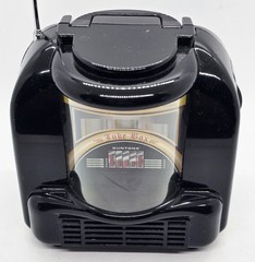 Vintage Suntone RR5900 AM/FM Jukebox Radio Desktop Novelty Black Tested Works