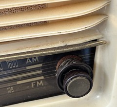 Vintage Telefunken Jubilee Export 1950s Tube Radio AM/FM Works West Germany