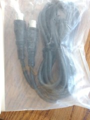 Rare Vintage Car Stereo Cord Model Cs-6, 5 pin. 6.6 feet. -Brand New-SHIPS N 24
