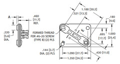 Lot of 8 – Isolated Sockets for TO-3 Transistor and other Components.