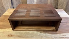 H.H. Scott 222C Solid Walnut Custom Cabinet (Pre-Order)