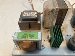 Vintage Tube Amplifier Power Supply Chassis Transformers 1950s 1960s Project