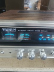 Fisher Stereo Receiver Model 143-92531600 Tech Serviced &Tested