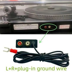 Phonograph Turntable Ground Wire for Technics SL-BD10, BD20, BD22, BD35 SL-L2…