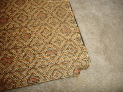 Vintage Tweed Speaker Covers from 1960s Magnavox Console approx 16×8